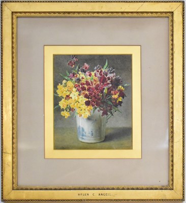 Lot 600 - HELEN C. ANGELL (1847-1884); watercolour,...
