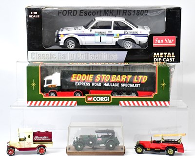 Lot 376 - A quantity of diecast model vehicles, to...