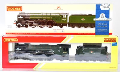 Lot 328 - HORNBY; a boxed model railways locomotive...
