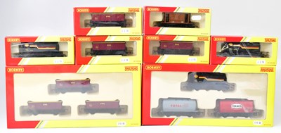 Lot 327 - HORNBY; model railway OO gauge boxed items,...
