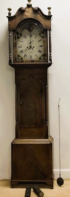Lot 233 - JAS DONKING, LIVERPOOL; an eight day longcase...