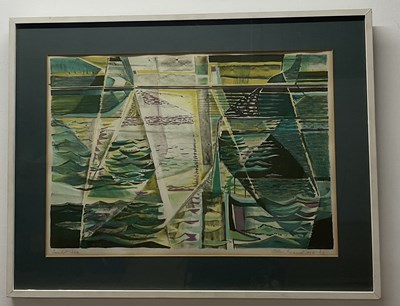 Lot 400 - ALLIN BRAUND; a pencil signed limited edition...