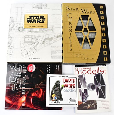 Lot 459 - STAR WARS; a quantity of books and magazines...