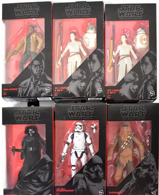 Lot 479 - STAR WARS; twenty-four boxed The Black Series...