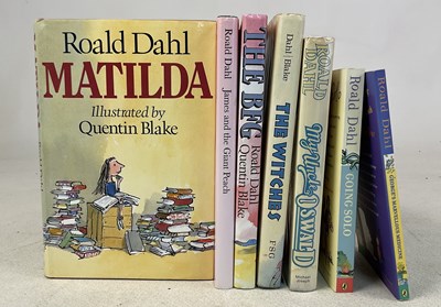 Lot 491 - ROALD DAHL; a small quantity of books, to...