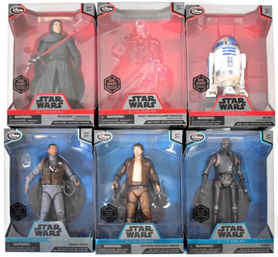 Lot 477 - STAR WARS; seventeen Elite Series boxed...