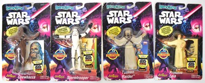 Lot 457 - STAR WARS; twelve carded 'Bend-ems' limited...