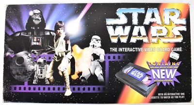 Lot 447 - STAR WARS; The Interactive Video board game,...
