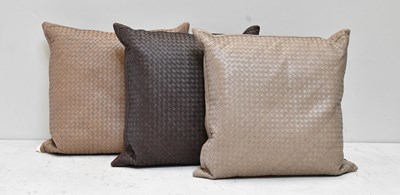 Lot 2 - LANCE WOVEN LEATHER; three woven leather...