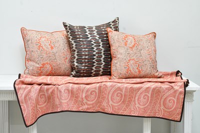 Lot 7 - ANDREW MARTIN; two cushions and one another,...