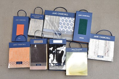 Lot 13 - JANE CHURCHILL; a large box of sample books.