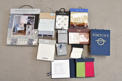 Lot 17 - A large box of mixed sample books.