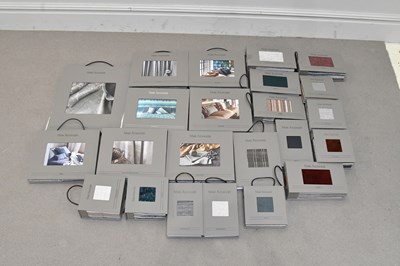 Lot 39 - A large quantity of sample books including...