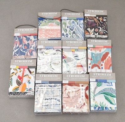 Lot 36 - STROHEIM; a box of sample books.
