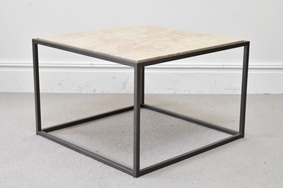 Lot 59 - TOM FAULKNER; a contemporary steel framed...