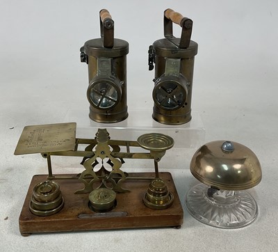 Lot 57 - CEAG LTD, BARNSLEY; a near pair of brass...
