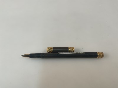 Lot 79 - MABIE TODD & CO; a 'Swan Chatelaine' fountain pen