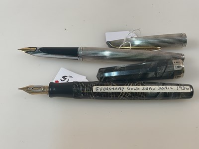 Lot 85 - EVERSHARP; a Gold Seal Doric model fountain...