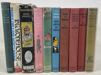 Lot 503 - P G WODEHOUSE; a collection of five first...