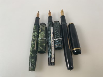 Lot 77 - BURNHAM; a B48 fountain pen, circa 1938,...