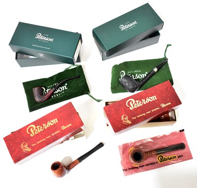 Lot 548J - PETERSON; four collectors' pipes, comprising...
