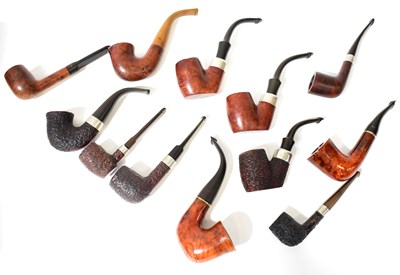 Lot 548K - PETERSON; twelve collectible pipes, including...