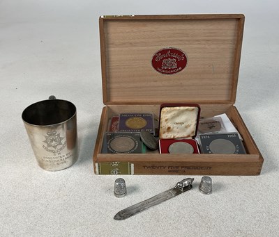 Lot 625 - An Edward VII hallmarked silver presentation...