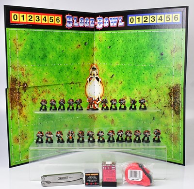 Lot 424A - WARHAMMER; a quantity of 'Blood Bowl' items,...