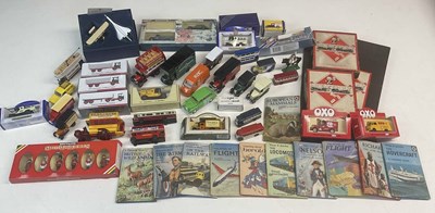 Lot 183 - A quantity of diecast toys, together with some...