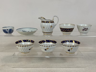 Lot 275 - WORCESTER; a group of 18th and early 19th...