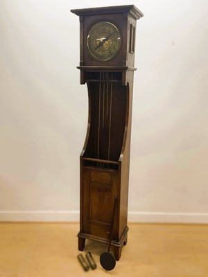 Lot 234 - A late 19th/early 20th century German oak open...