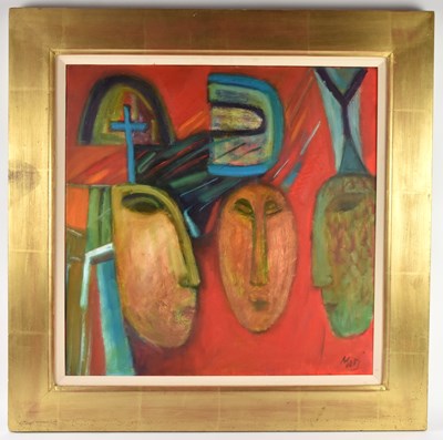 Lot 178 - MARJ BOND RSW (Scottish, born 1939); oil on...