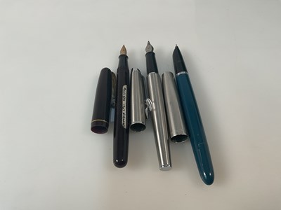 Lot 95 - WATERMAN; two fountain pens comprising a 502...