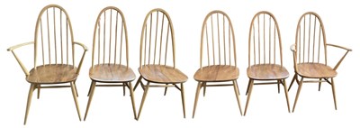 Lot 37 - ERCOL; a set of six modern/mid century light...