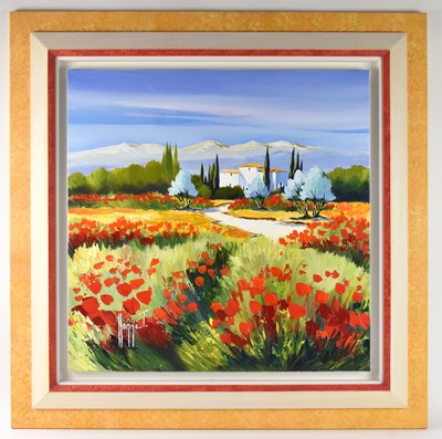Lot 267 - JEAN-LOUIS HONNET; a modern abstract...