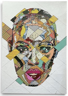 Lot 206 - ALEA PINAR DU PRE; a large modern abstract...