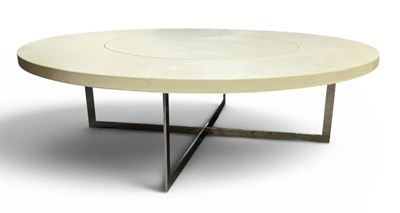 Lot 4 - FENDI; a large modern contemporary faux...