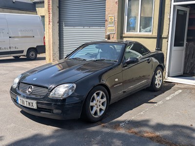 Lot 4 - MERCEDES; a 1999 SLK 230K convertible...