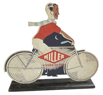 Lot 379 - A vintage Miller Dynamo Lighting tinplate...