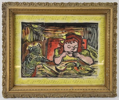 Lot 199 - MORRIS KESTELMAN RA (British, 1905-1998);...