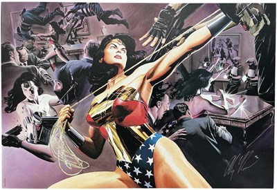 Lot 220 - ALEX ROSS; a limited edition print on canvas...