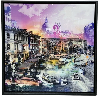 Lot 224 - PACO RAPHAEL; a glazed mixed media, 'Bella...