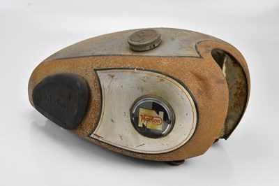 Lot 5 - NORTON; a fuel tank, approx 52cm.