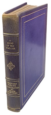 Lot 434 - KIPLING (RUDYARD); a 1909 boxed leather-bound...