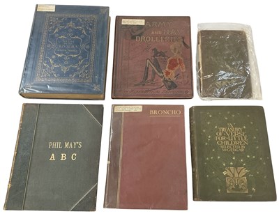 Lot 430 - Six assorted 19th century and later...