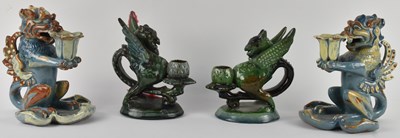 Lot 508 - CHARLES H. BRANNAM; a pair of late 19th/early...