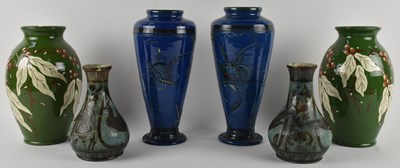 Lot 523 - CHARLES H. BRANNAM; a pair of late 19th/early...