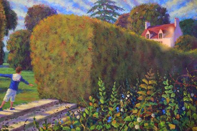 Lot 233 - TONY PEART (born 1961); acrylic, 'Forbidden...
