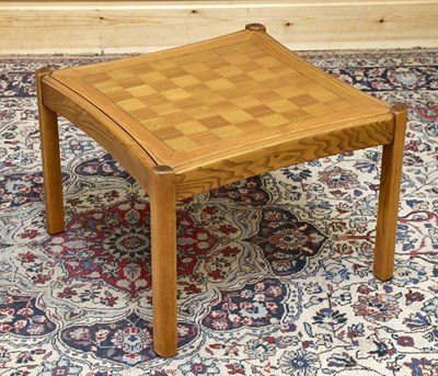 Lot 1683 - ERCOL; a Seville chess top coffee table,...