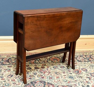Lot 1645 - A Victorian mahogany Sutherland rectangular...